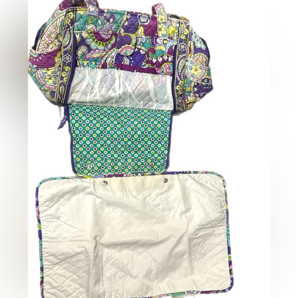 Vera Bradley Make a Change Diaper Bag in Heather - Picture 5 of 6